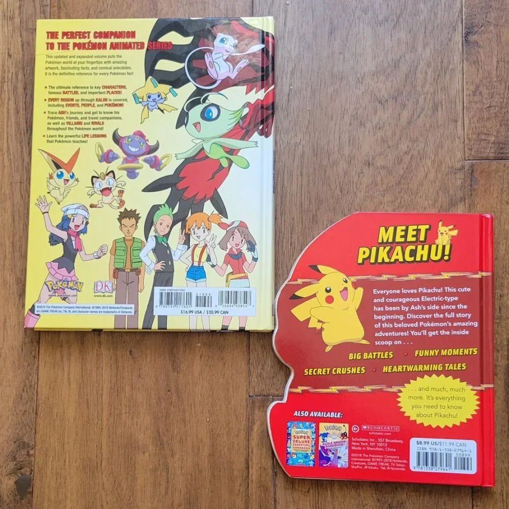 🚨LAST CHANCE Lot of 2 Pokemon Books - Picture 2 of 12